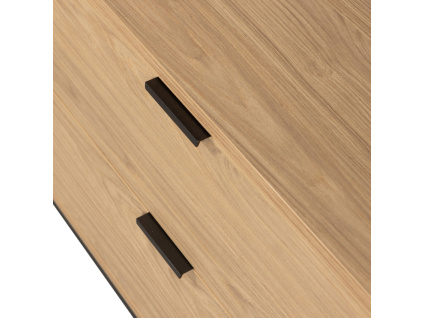 TV stolek Sinai 180 x 44 cm s dubovým dekorem