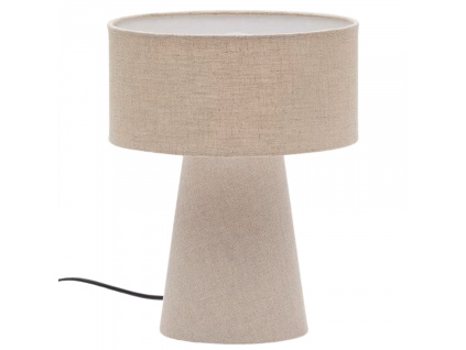 Béžová stolní lampa Kave Home Algaida