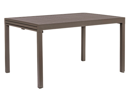 Hliníkový zahradní rozkládací stůl Pelagius 135/270 x 90 cm