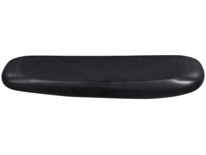 Černá kovová police Ross 50 x 13 cm