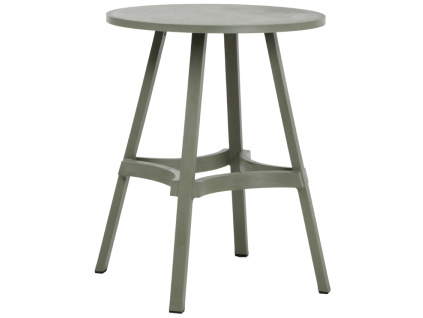 Zelený plastový zahradní barový stůl Combo 60 cm