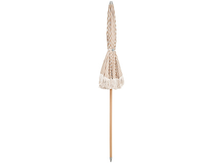 Béžovo-hnědý slunečník Umbra 190 cm