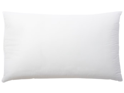 Bílá polyesterová výplň do polštáře Kave Home Fluff 40 x 70 cm