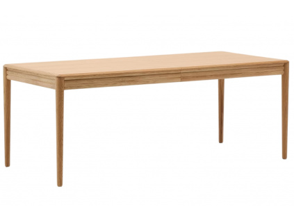 Dubový rozkládací jídelní stůl Kave Home Lenon 200-280 x 90 cm