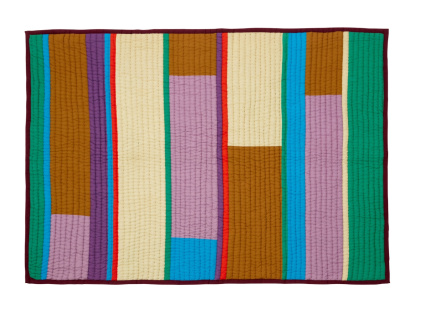 Barevný pléd Hübsch Pavilion 200 x 140 cm