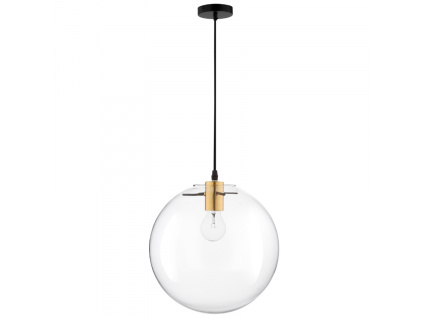 Skleněné závěsné světlo Nova Luce Mirale 30 cm