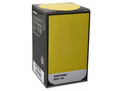Žlutá keramická váza Pantone Yellow 012 14 cm