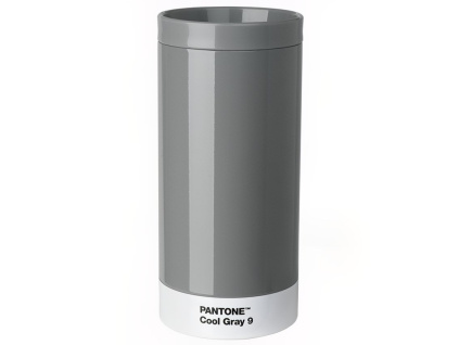 Šedý kovový termohrnek Pantone Cool Gray 9 430 ml