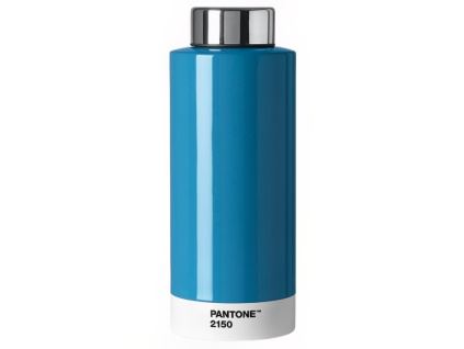Modrá kovová termoláhev Pantone Blue 2150 530 ml