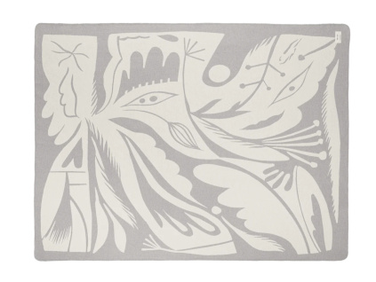 Béžovo-šedý pléd Lino 200 x 165 cm