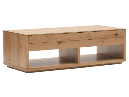 Dubový konferenční stolek Kave Home Alguema 140 x 60 cm