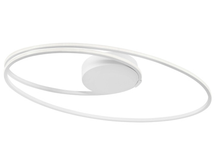 Bílé stropní LED světlo Nova Luce Viarregio 60 cm