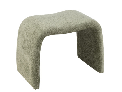 Zelená čalouněná stolička J-line Naute 46 cm