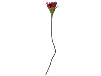 Fialová umělá květina Bloomingville Lily 76 cm