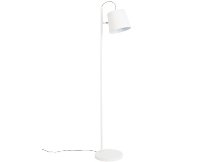 Bílá stojací lampa ZUIVER BUCKLE848x848 (1)