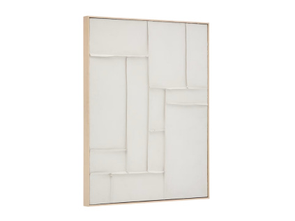 Abstraktní obraz Kave Home Klis 100 x 80 cm