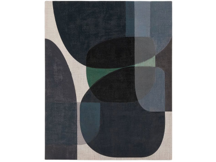 Abstraktní obraz Kave Home Nemsa 100 x 80 cm