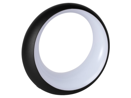 Černá nabíjecí stolní LED lampa Fermob Hoopik 24 cm