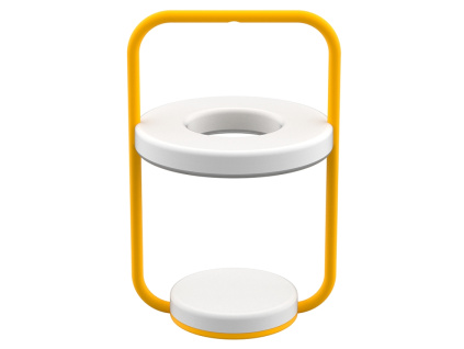 Žlutá nabíjecí stolní LED lampa Fermob Ulli 30 cm