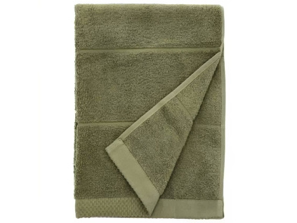 Zelená bavlněná osuška Softie 70 x 140 cm
