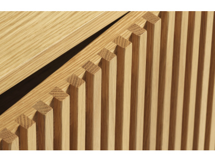 Dubová komoda Unique Furniture Tiber 143 x 45 cm
