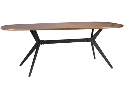 Ořechový jídelní stůl WLL CHASE 180 x 90 cm