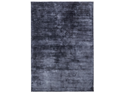 Tmavě modrý koberec Plain 200 x 300 cm