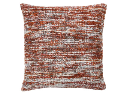 Terakotově červený povlak na polštář Kave Home Yadit 45 x 45 cm