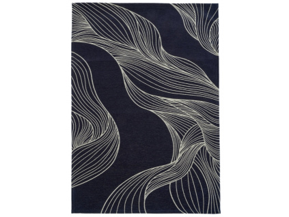 Modrý koberec Neptun 160 x 230 cm