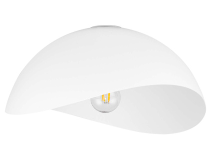 Bílé kovové stropní světlo Nova Luce Opsi 40 cm