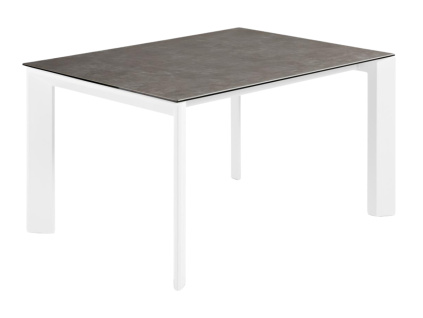 Šedý keramický rozkládací stůl Kave Home Axis II. 140/200 x 90 cm