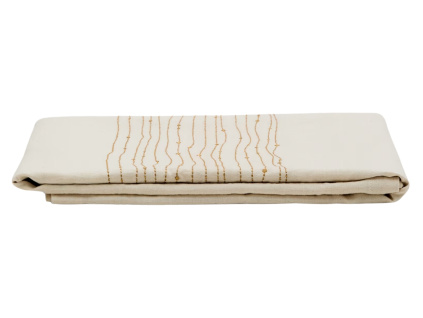 Bílý ubrus Kave Home Flia 150 x 250 cm