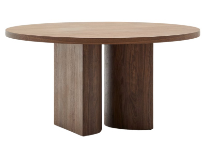 Ořechový jídelní stůl Kave Home Nealy 150 cm