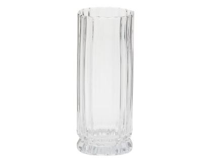 Skleněná váza Kave Home Neblan 25,5 cm