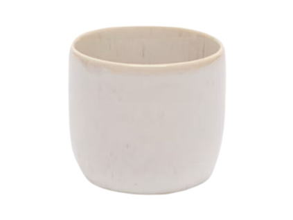 Bílý keramický hrnek Kave Home Uilo S