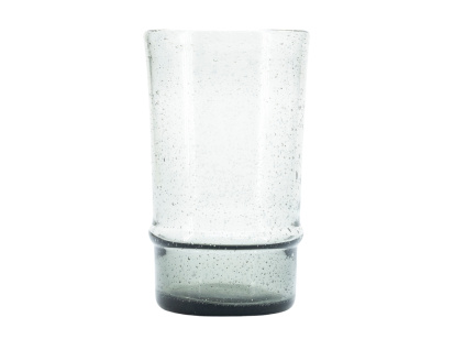 Set čtyř šedých sklenic Bubble L