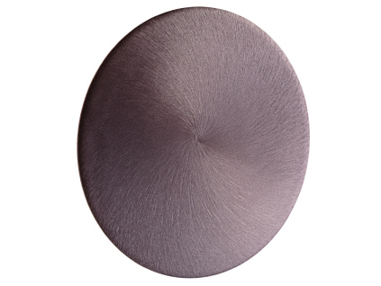 Hnědé kovové nástěnné LED světlo Nova Luce Cyrcle 22 cm