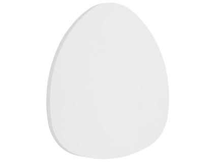 Bílé kovové nástěnné LED světlo Nova Luce Atena 19,9 cm