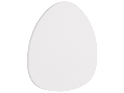 Bílé kovové nástěnné LED světlo Nova Luce Atena 24,8 cm