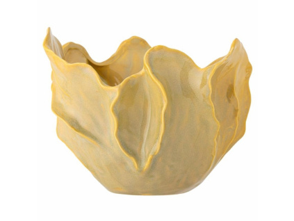 Žlutá kameninová mísa Bloomingville Bastien 25,5 cm