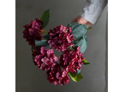 Umělá květina Bloomingville Hydrangea 38 cm