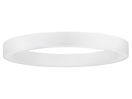Bílé kovové stropní LED světlo Nova Luce Morbido 80 cm