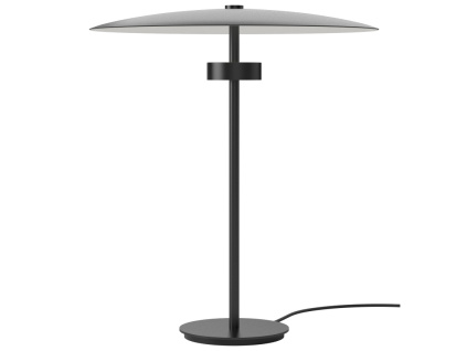 Černá kovová stolní LED lampa Reflection