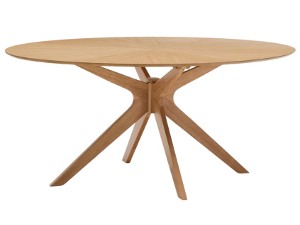 Dubový jídelní stůl Kave Home Naanim 180 x 110 cm