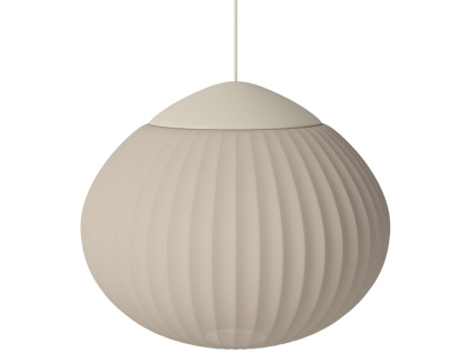 Pískově hnědé závěsné světlo Acorn 50 cm
