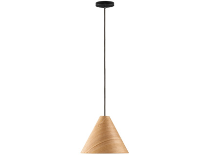 Dřevěné závěsné světlo Nova Luce Elysian 30 cm