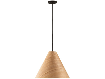 Dřevěné závěsné světlo Nova Luce Elysian 45 cm
