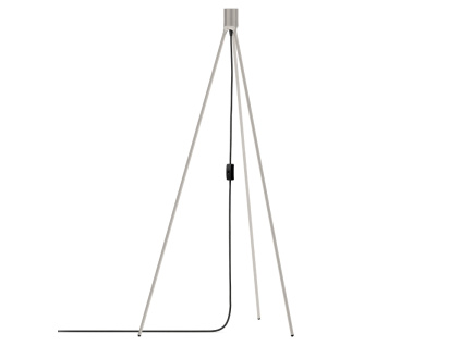 Stříbrná kovová podstava ke stínidlům UMAGE Tripod 109 cm
