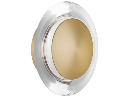 Zlaté kovové nástěnné LED světlo Nova Luce Airida