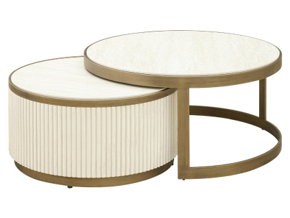 Set konferenčních stolků Tivoli 91/76 cm
